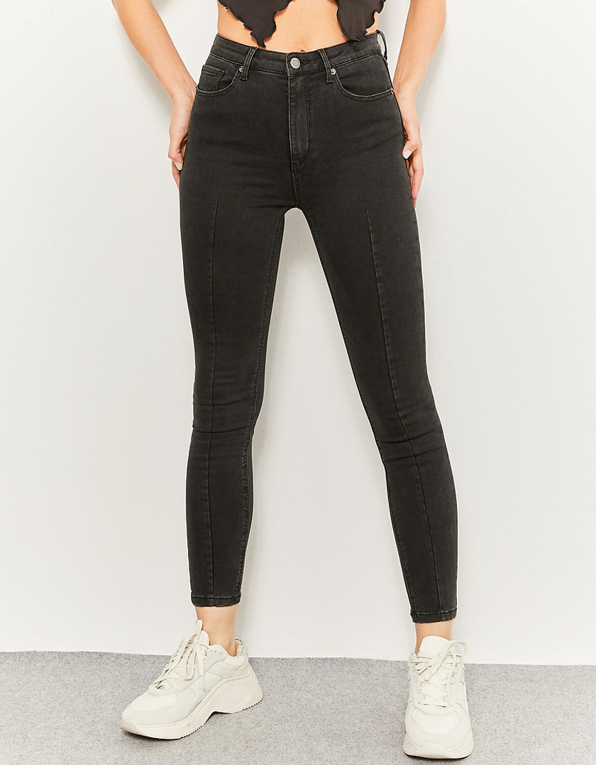 TALLY WEiJL, High Waist Skinny Jeans With Frontal Seam  for Women