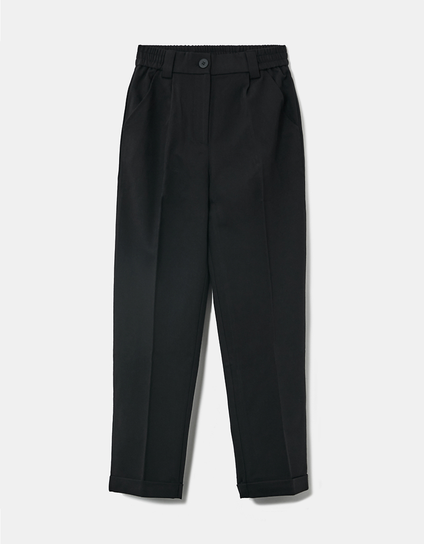 TALLY WEiJL, Pantalon Slouchy Taille Haute Noir for Women