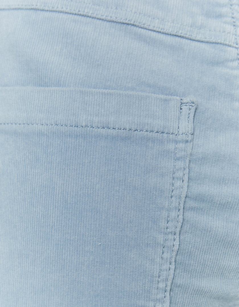 TALLY WEiJL, Pantalon Bleu Flare Taille Haute for Women