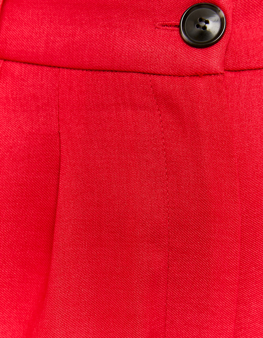 TALLY WEiJL, Czerwone szerokie spodnie z wysokim stanem for Women
