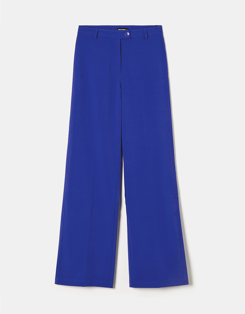 KOCCA Pantalon cigarette Dames T EU 38 rouge style décontracté