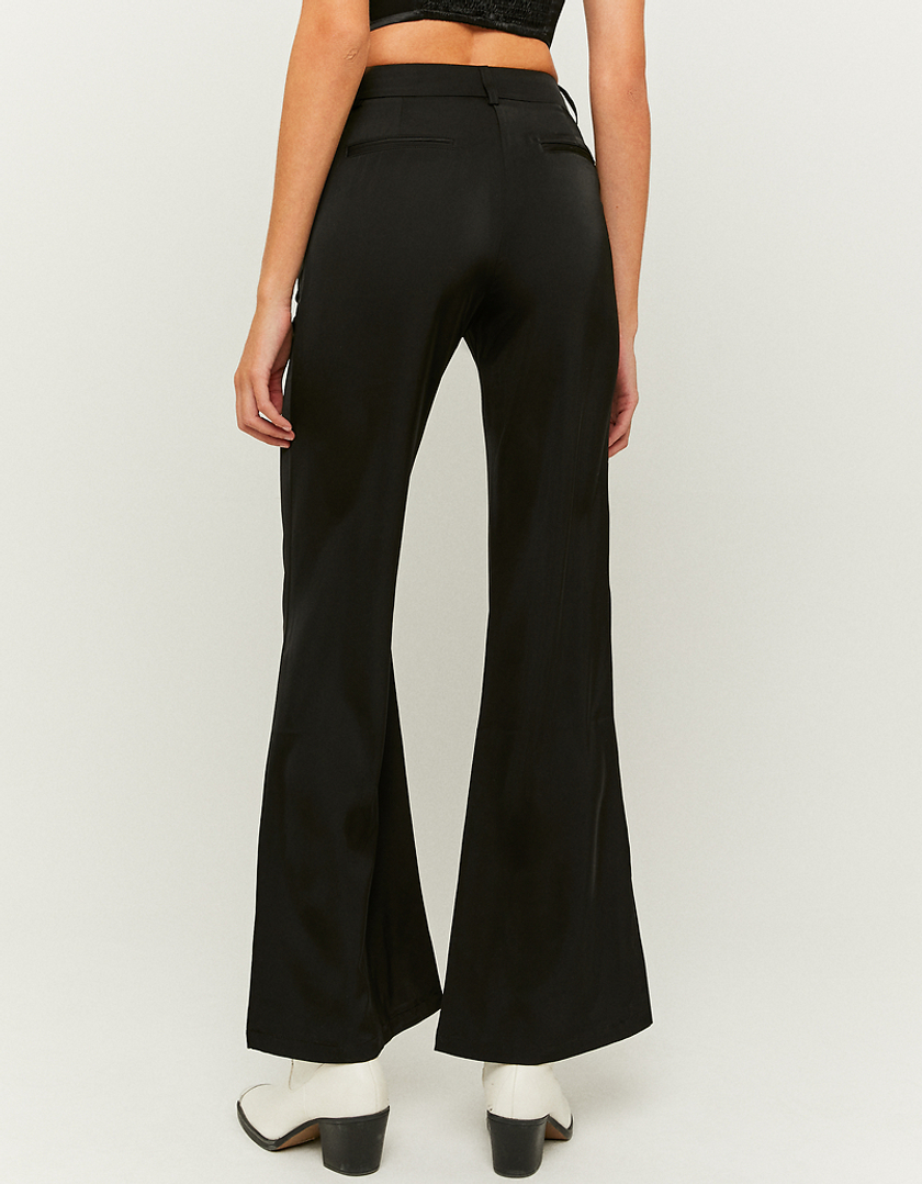 TALLY WEiJL, Pantalon Flare Taille Haute Noir for Women