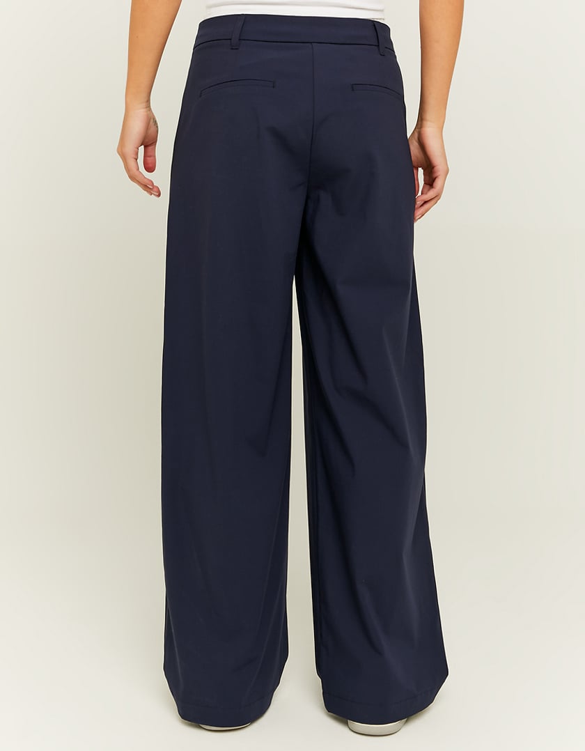 TALLY WEiJL, Pantalon loose taille moyenne bleu for Women