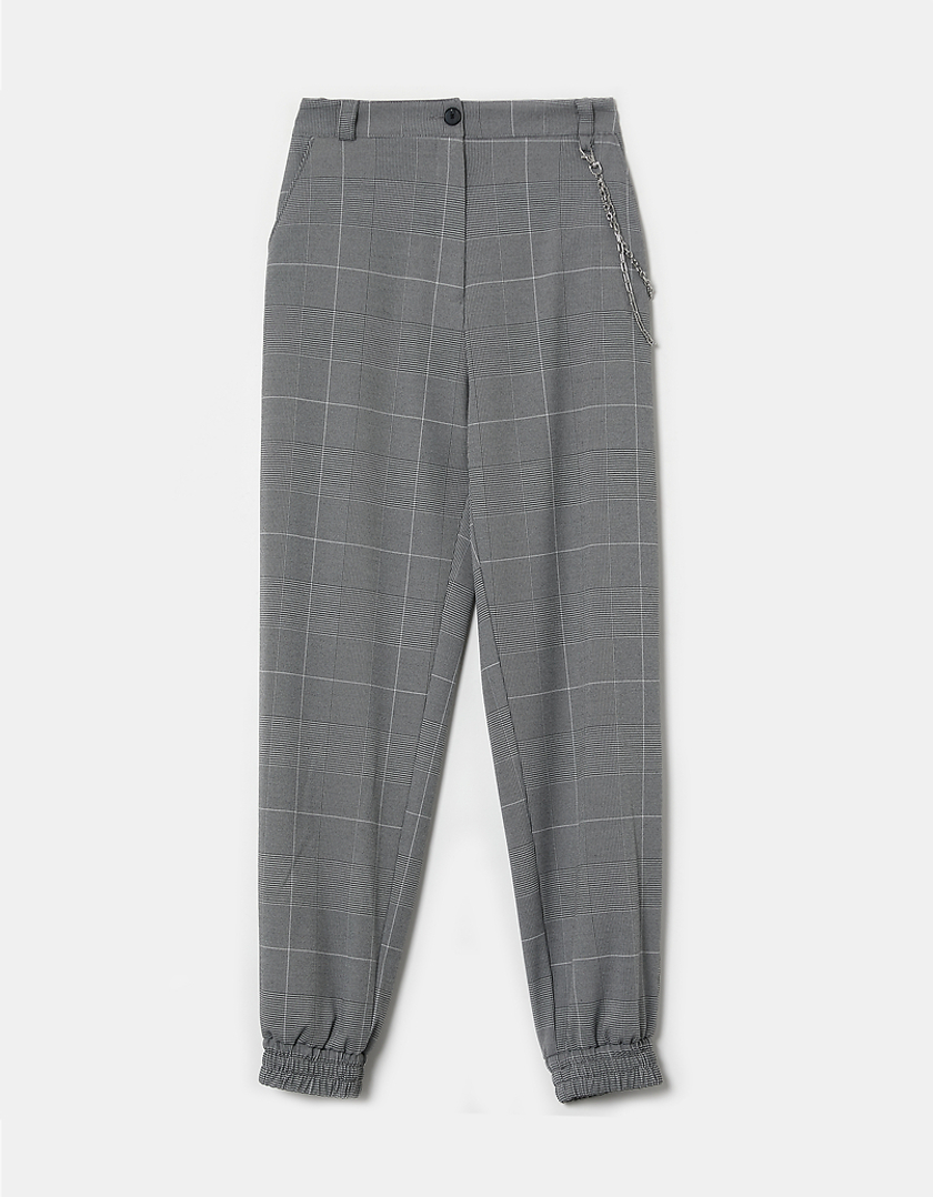 TALLY WEiJL, Grey High Waist Joggers Trousers for Women