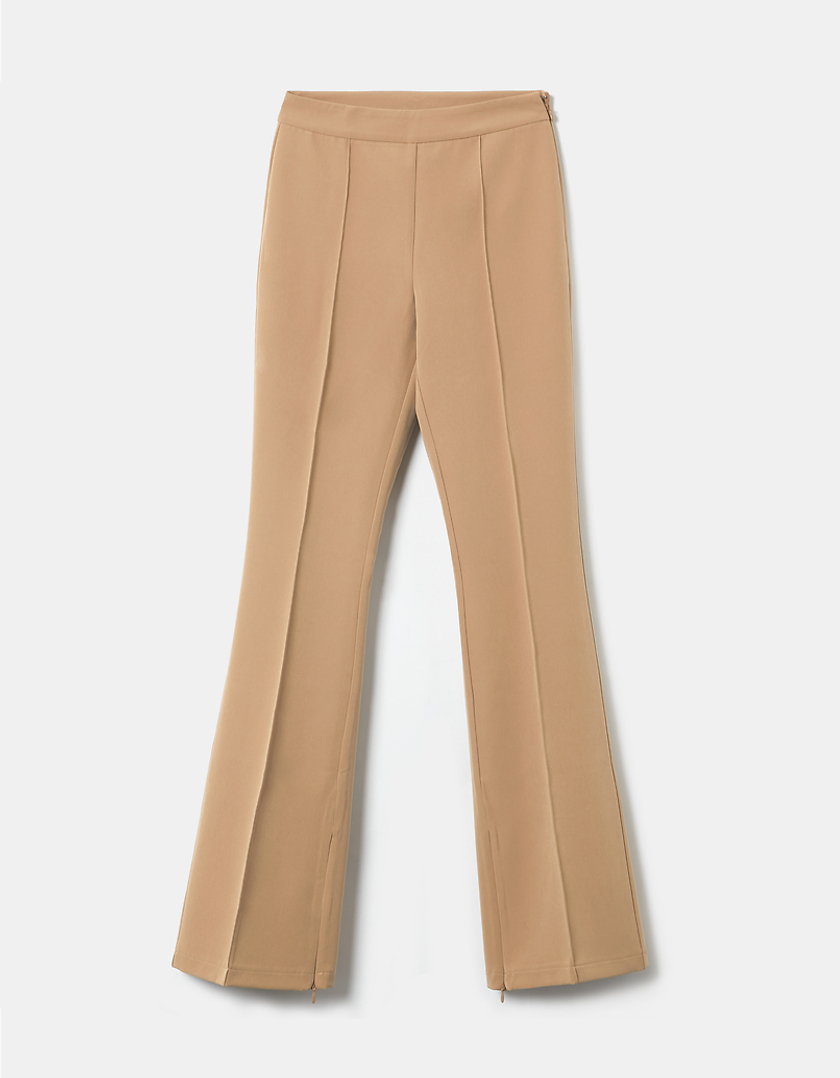 TALLY WEiJL, Pantalon Taille Haute Beige for Women