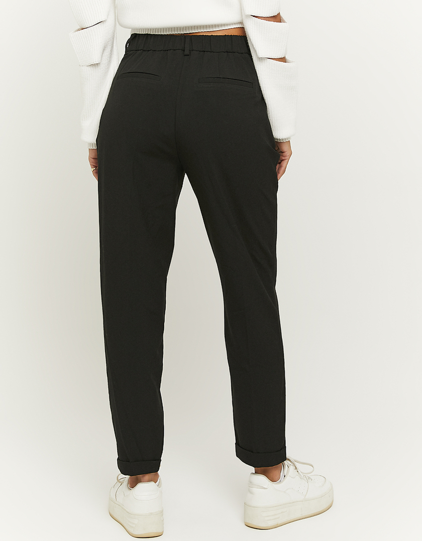 TALLY WEiJL, Pantalon Droit Taille Haute Noir for Women
