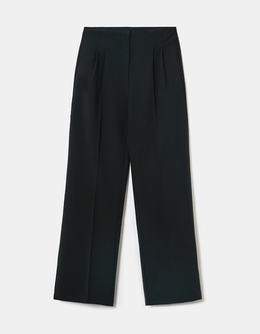 TALLY WEiJL, Pantalon Droit Taille Haute Noir  for Women