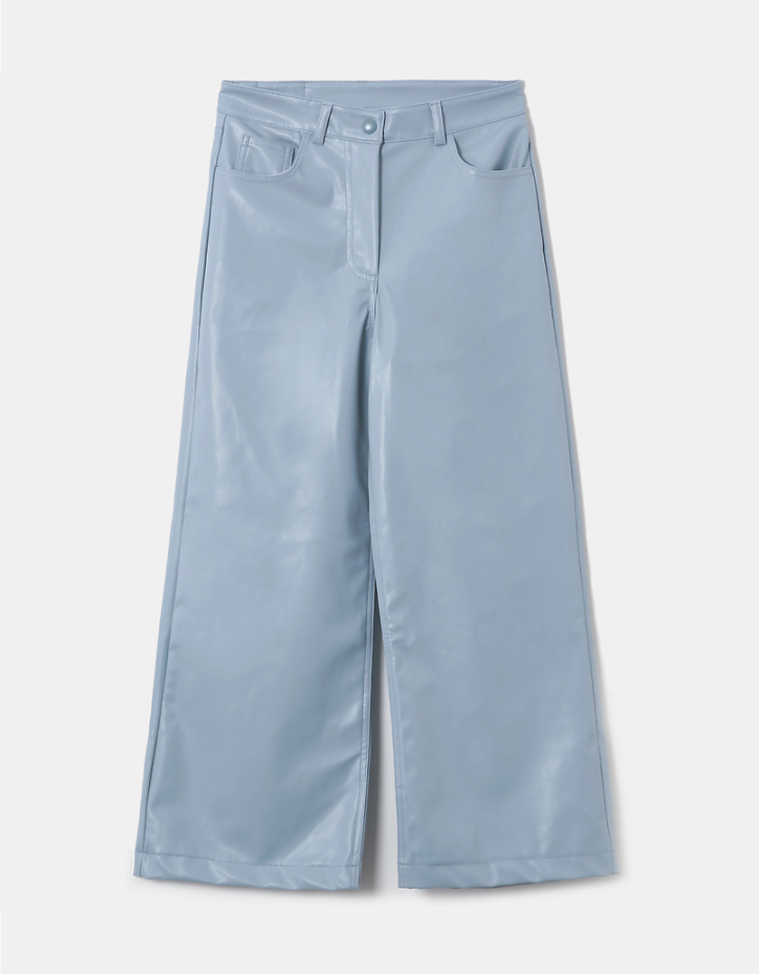 TALLY WEiJL, Blue High Waist Flare Trousers for Women