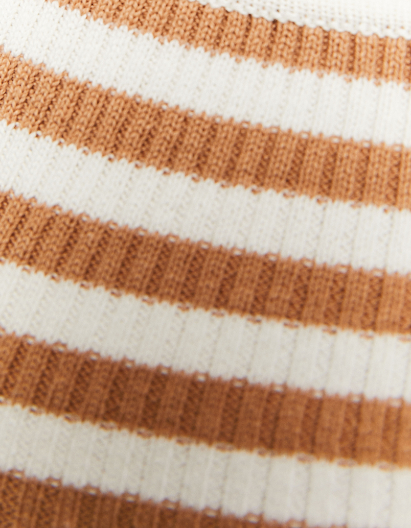 TALLY WEiJL, Striped Knit Top for Women