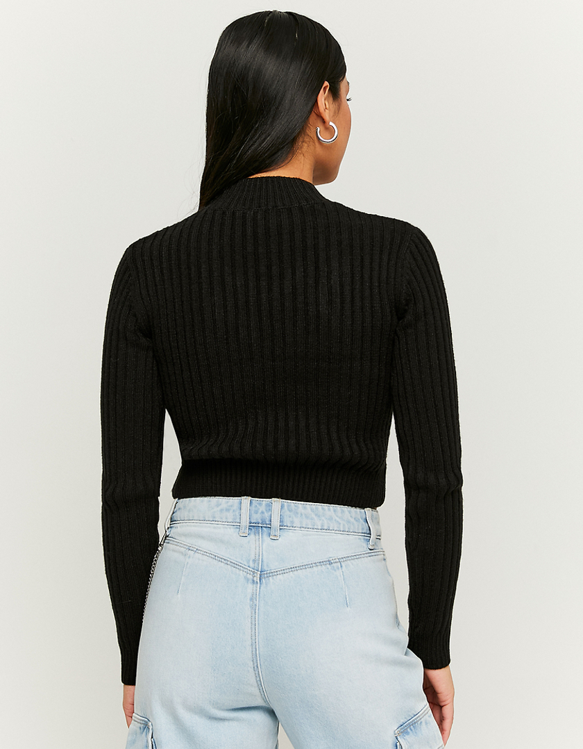TALLY WEiJL, Czarny krótki sweter for Women