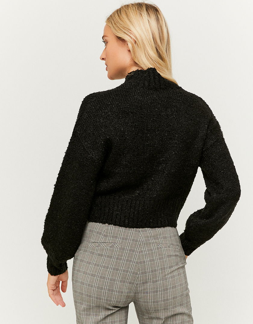 TALLY WEiJL, Czarny miękki sweter for Women
