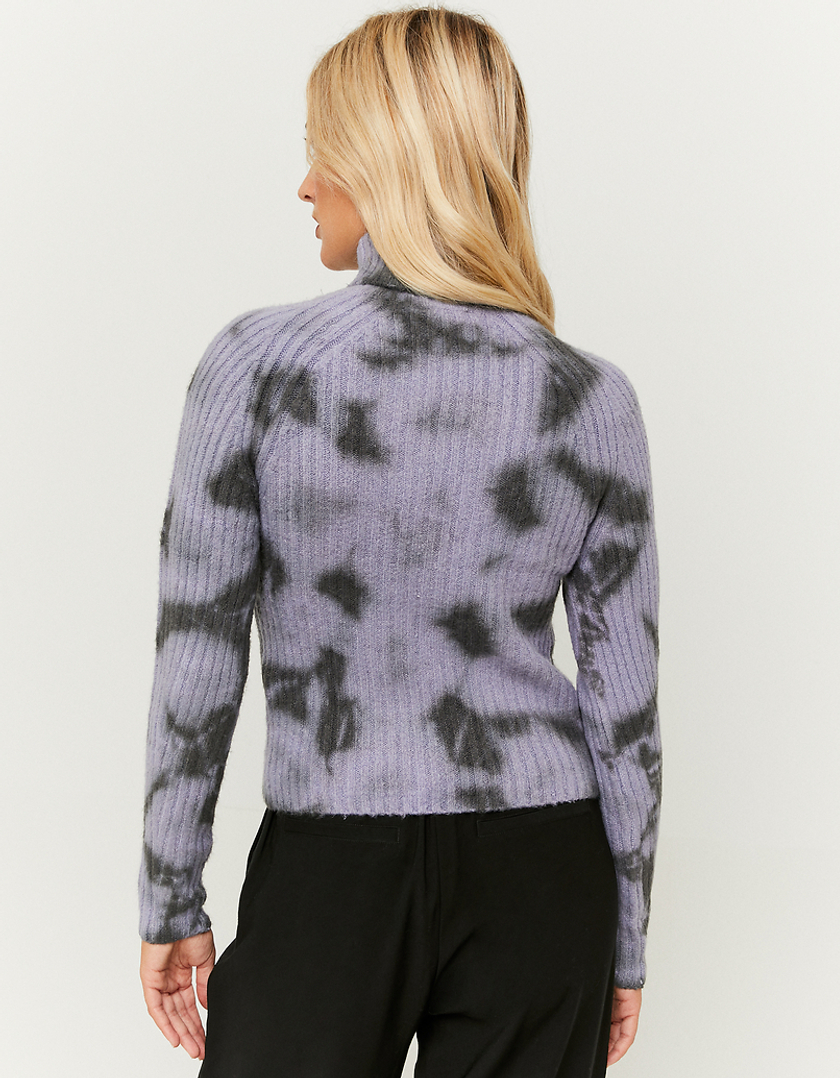 TALLY WEiJL, Gruby fioletowy sweter for Women