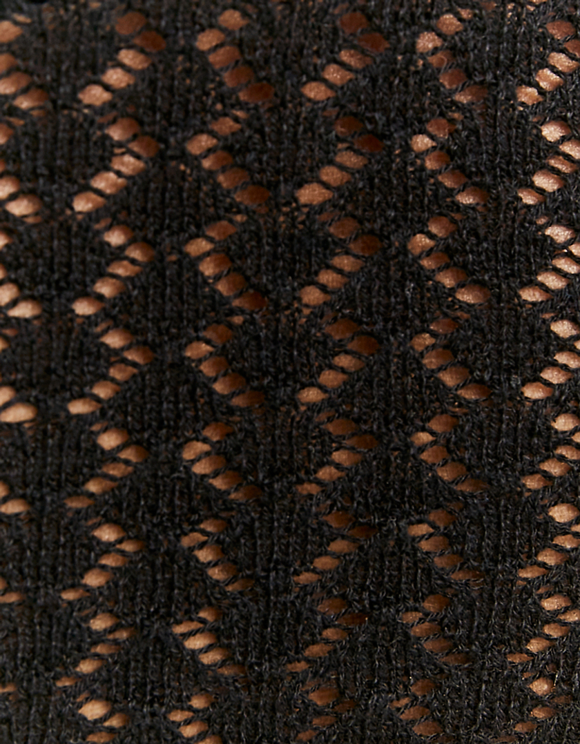 TALLY WEiJL, Black Knitted Bralet for Women