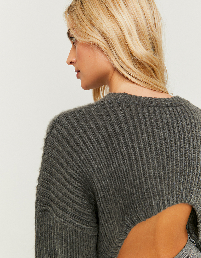 TALLY WEiJL, Gruby sweter z odkrytymi plecami for Women