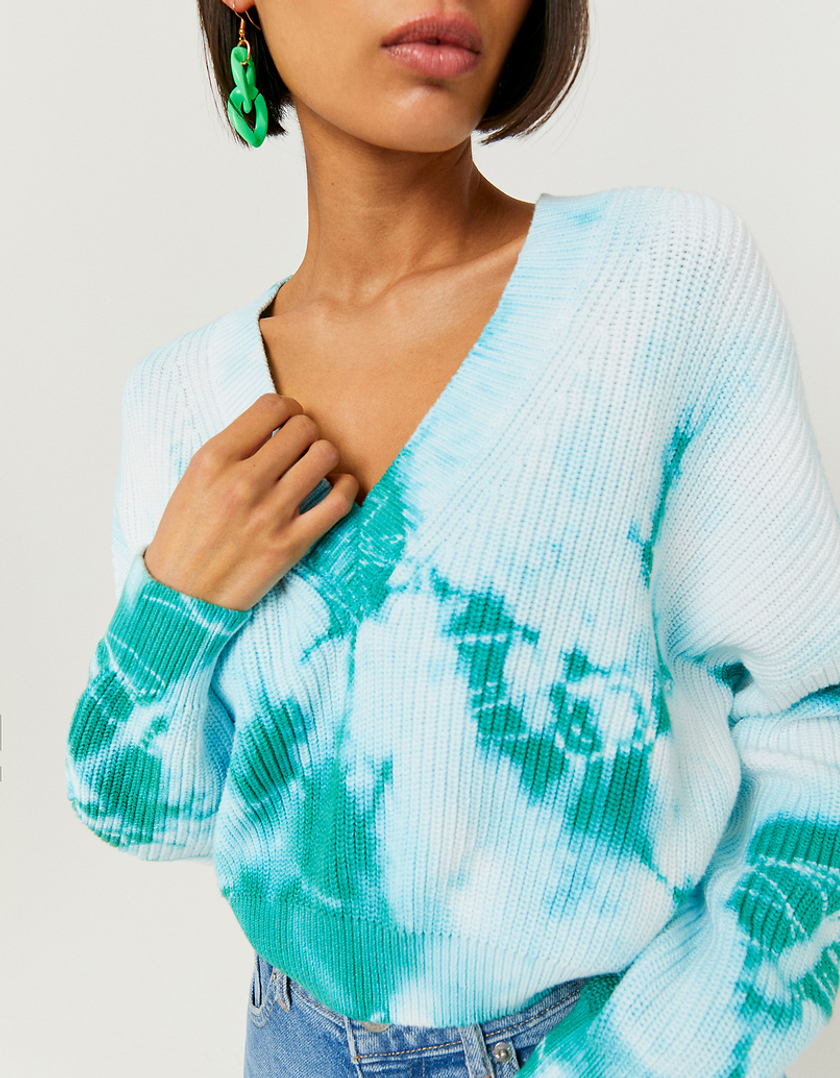 TALLY WEiJL, Kurzer Batik Pullover for Women