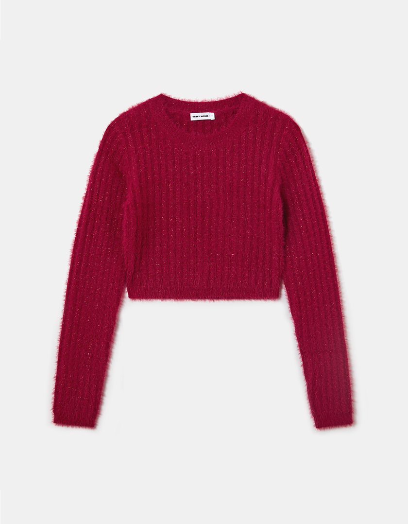 TALLY WEiJL, Miękki czerwony sweter for Women