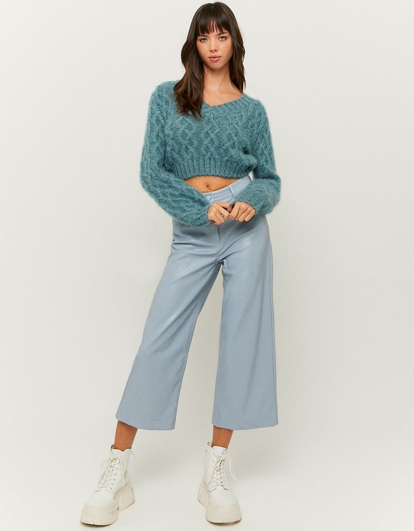 TALLY WEiJL, Blauer Soft Touch Pullover for Women