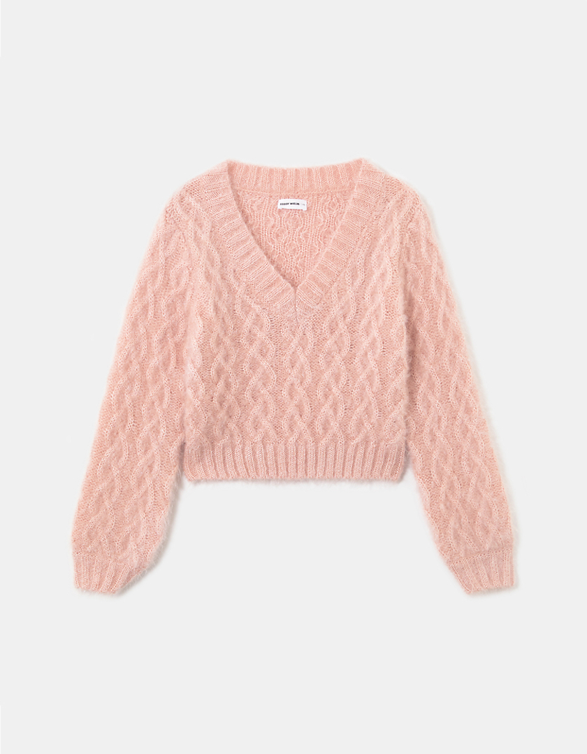 TALLY WEiJL, Pinker Soft Touch Pullover for Women