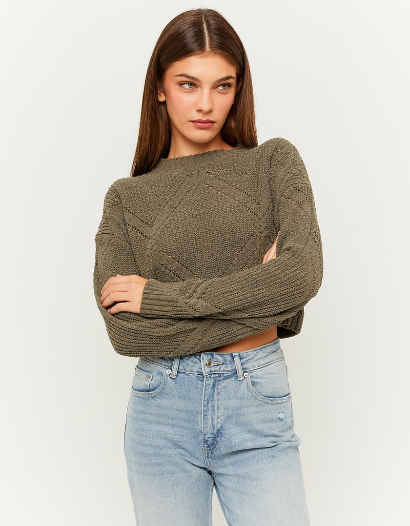 TALLY WEiJL, Cropped Strickpullover for Women