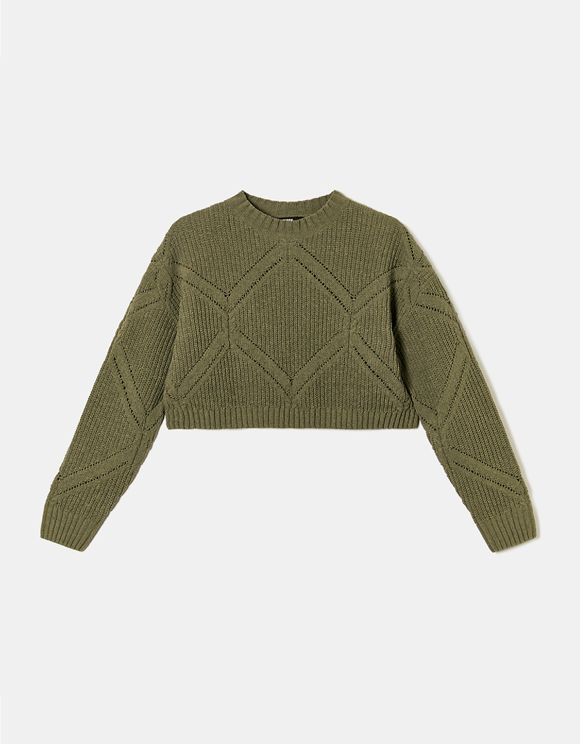 TALLY WEiJL, Cropped Strickpullover for Women