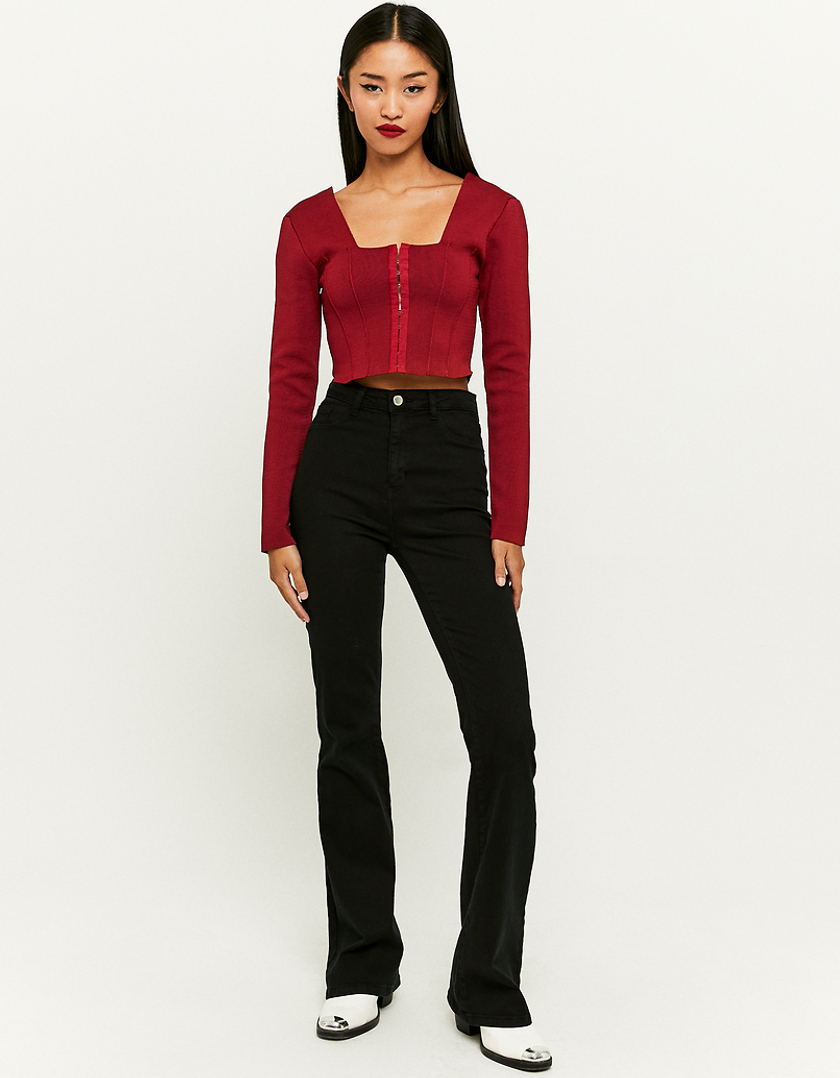 TALLY WEiJL, Top Basic Rouge for Women
