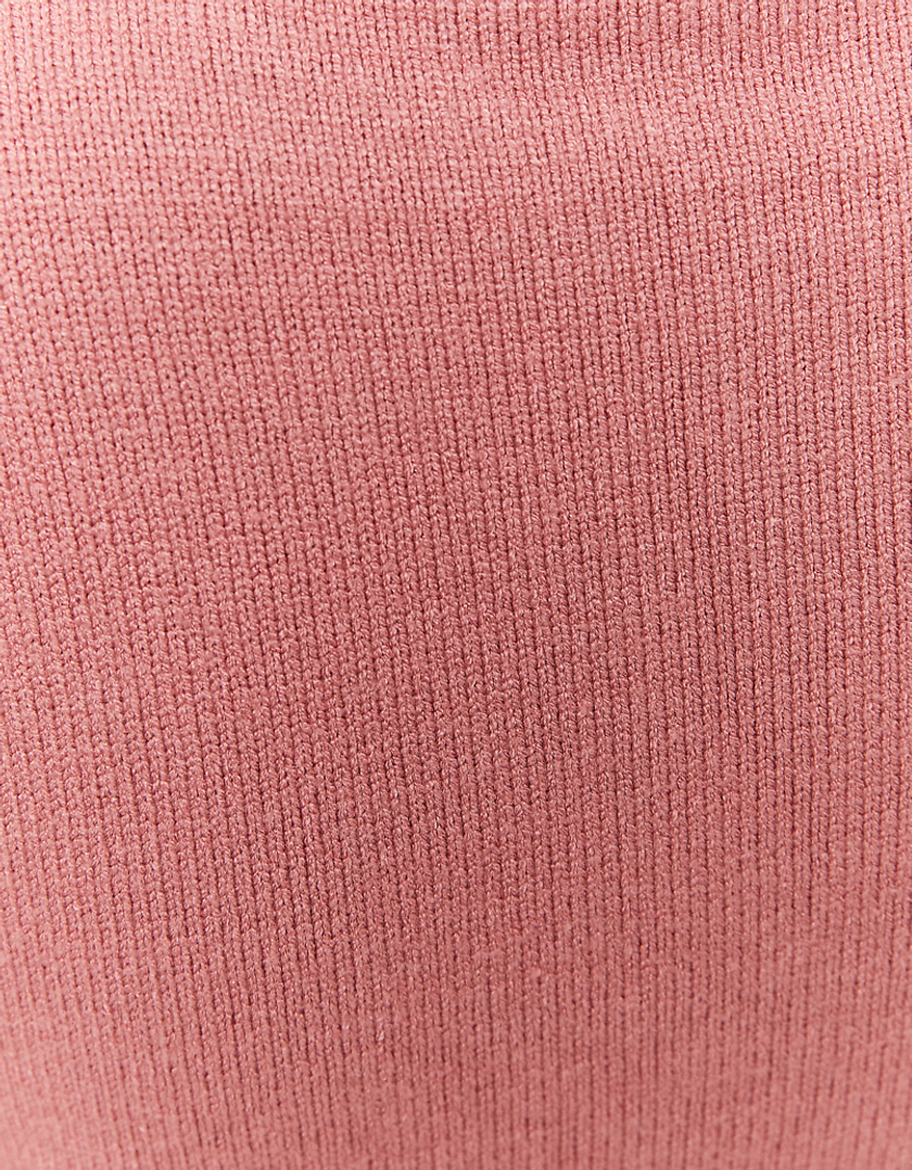 TALLY WEiJL, Różowy krótki sweter z wycięciami for Women