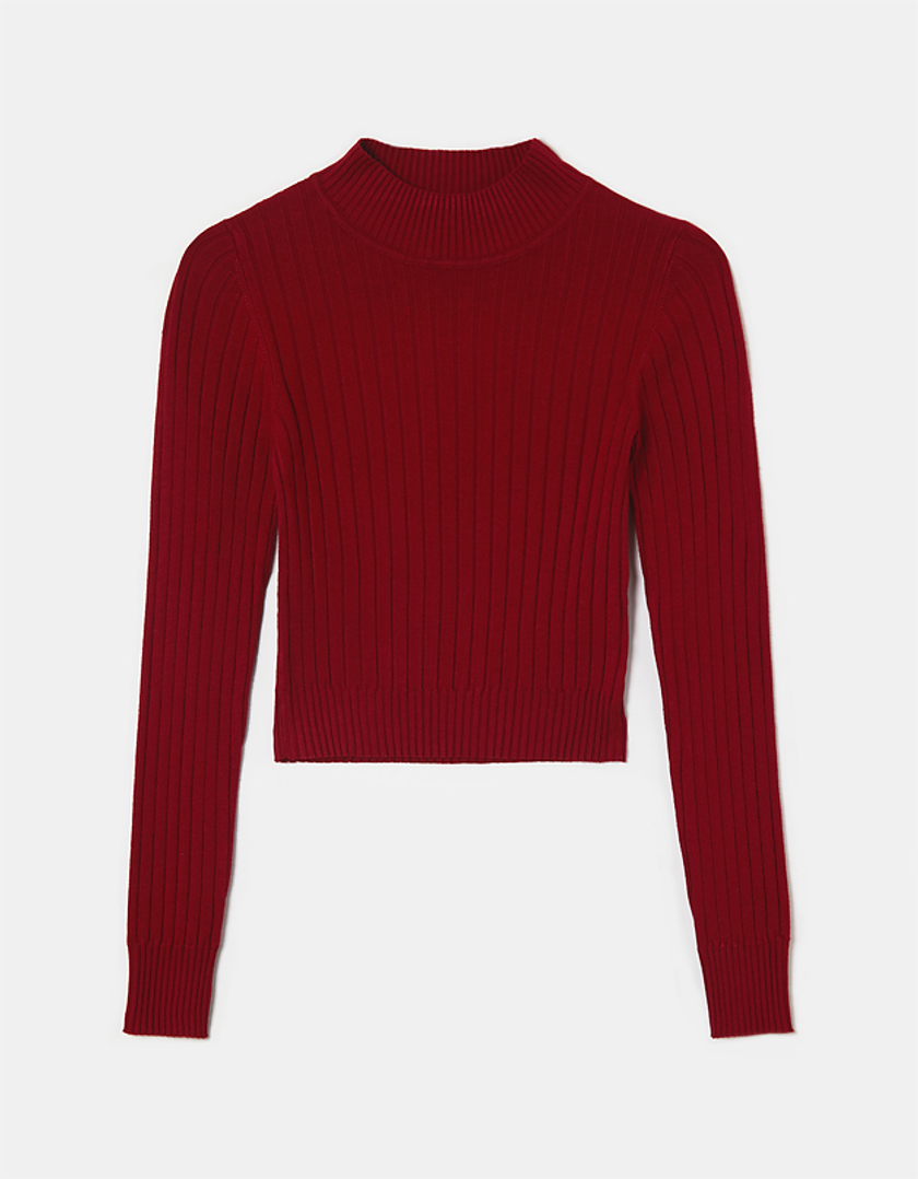 TALLY WEiJL, Czerwony dopasowany sweter for Women