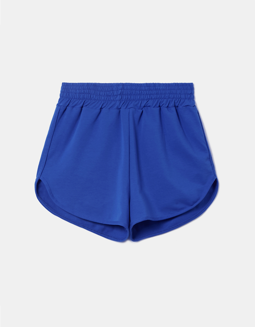 TALLY WEiJL, Μπλε Ψηλόμεσο Shorts for Women