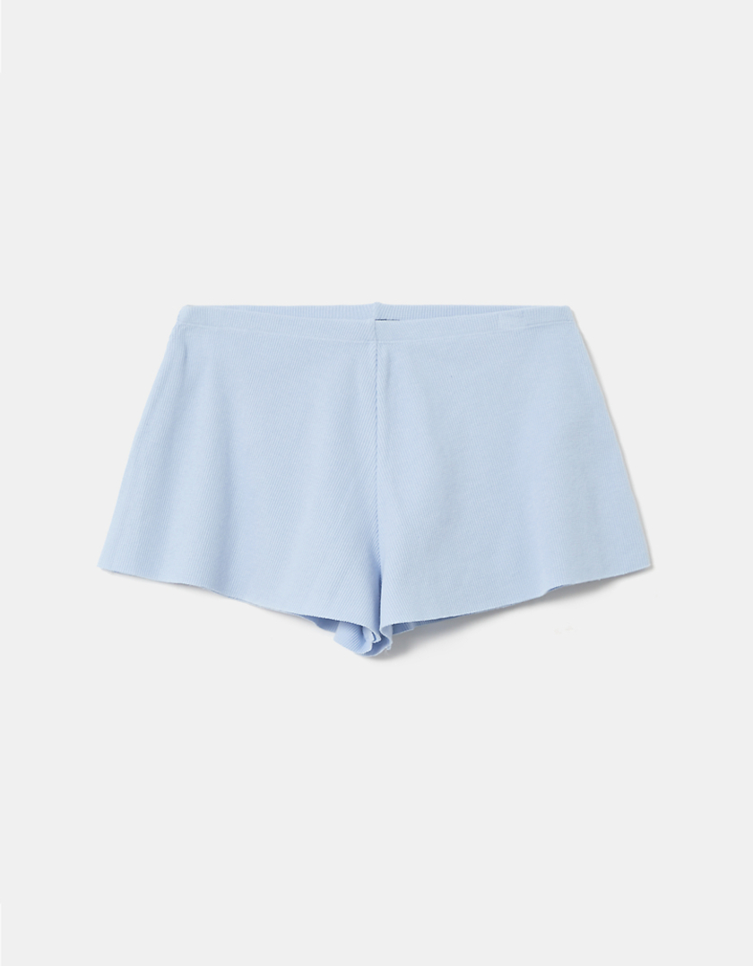 TALLY WEiJL, Blaue Mid Waist Shorts for Women