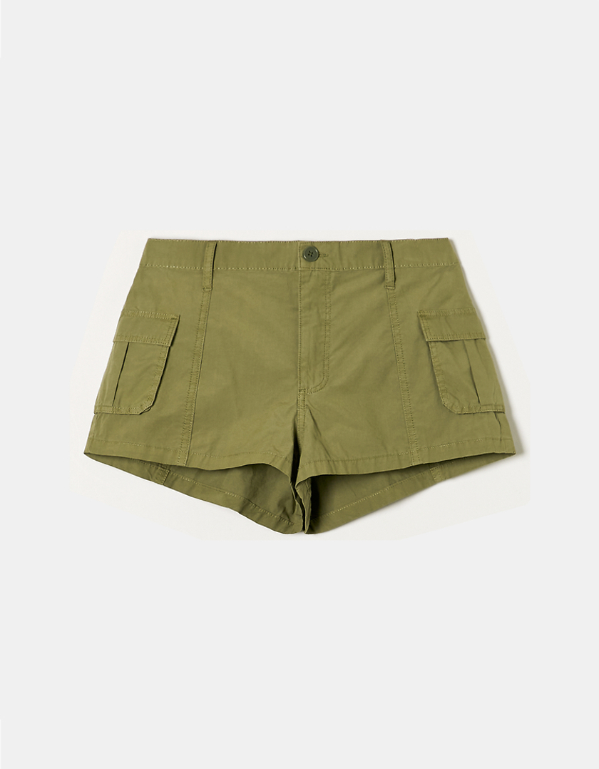 TALLY WEiJL, Low Waist  Cargo Shorts for Women
