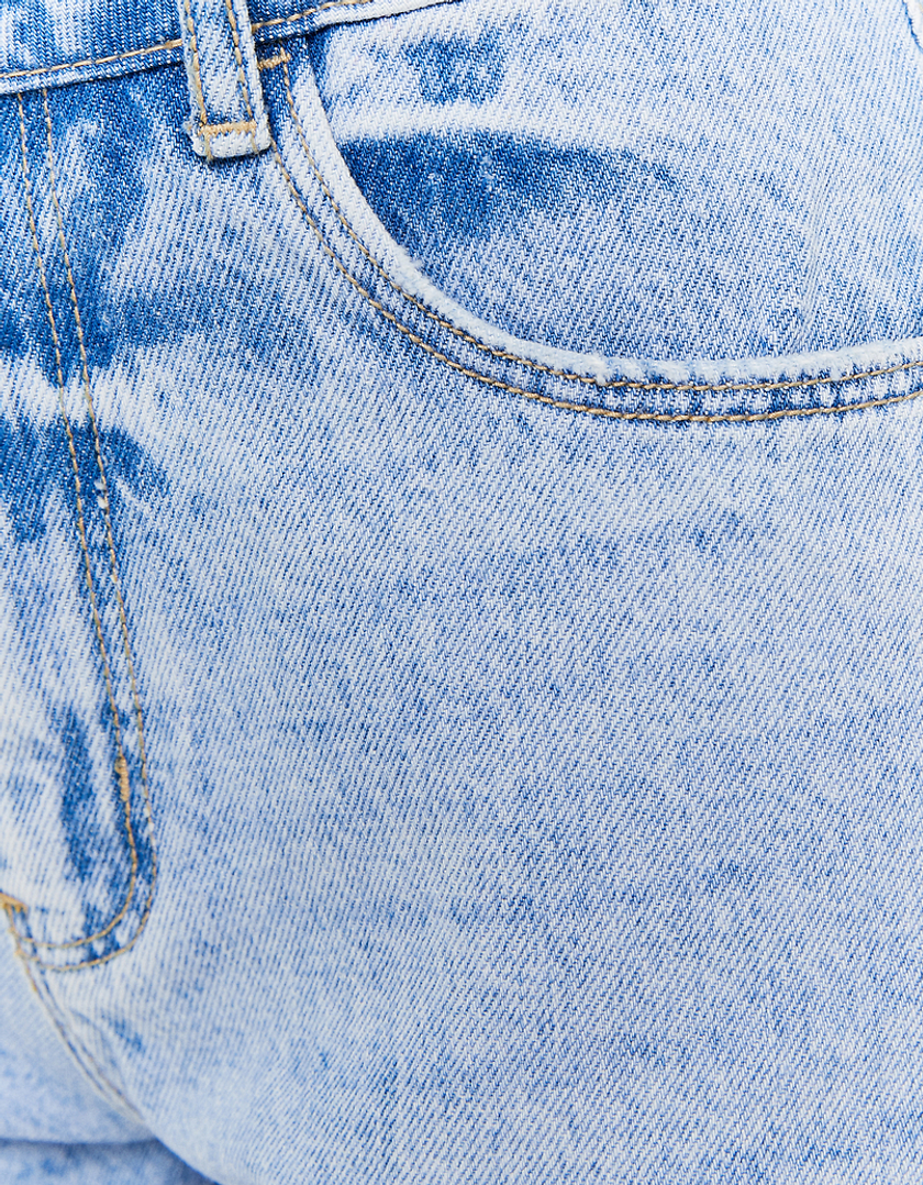 TALLY WEiJL, Shorts di Jeans Strappati a Vita Alta  for Women