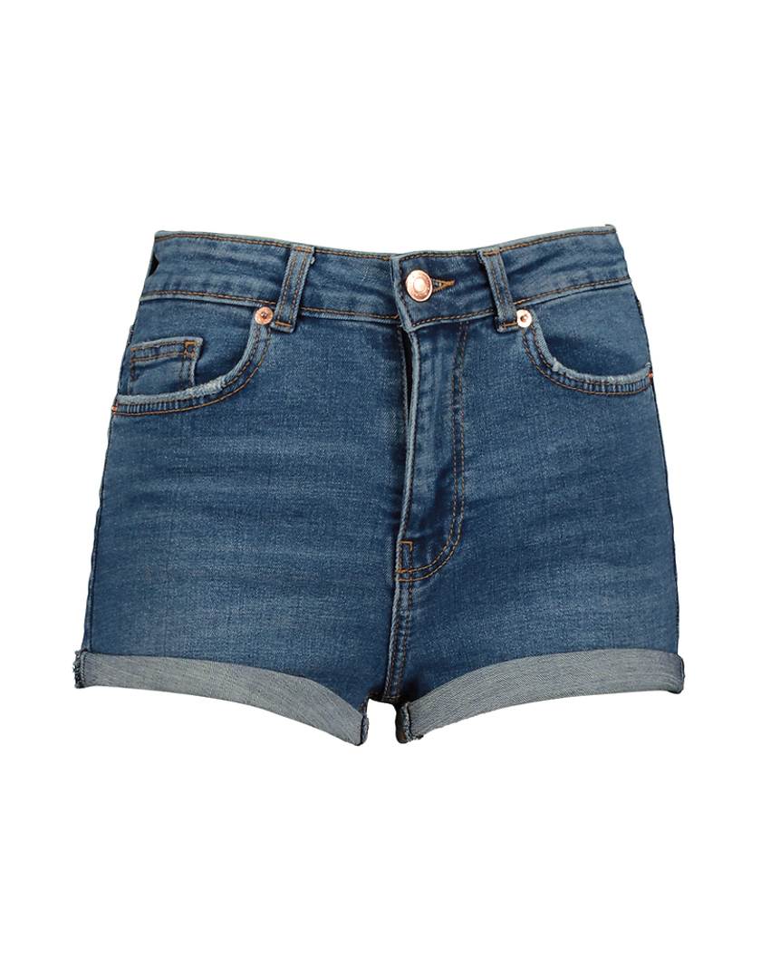 TALLY WEiJL, Shorts di Jeans Skinny a Vita Alta for Women