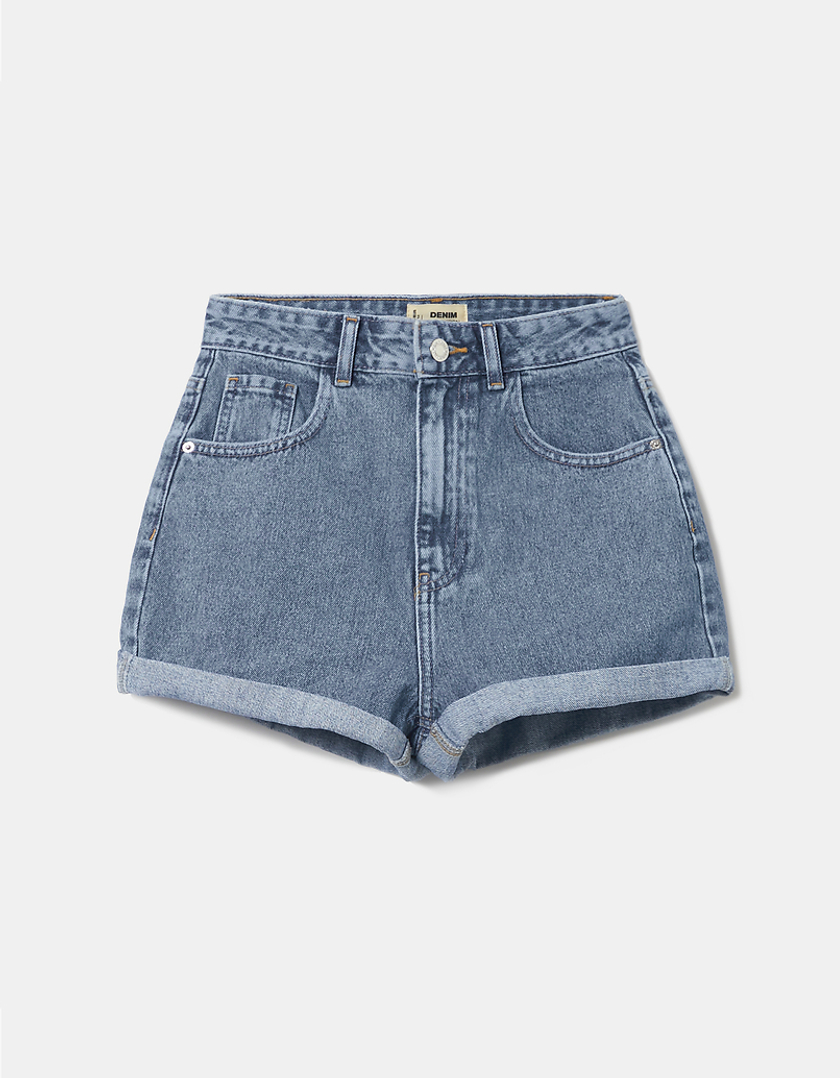 TALLY WEiJL, Blaue Mini Shorts  for Women