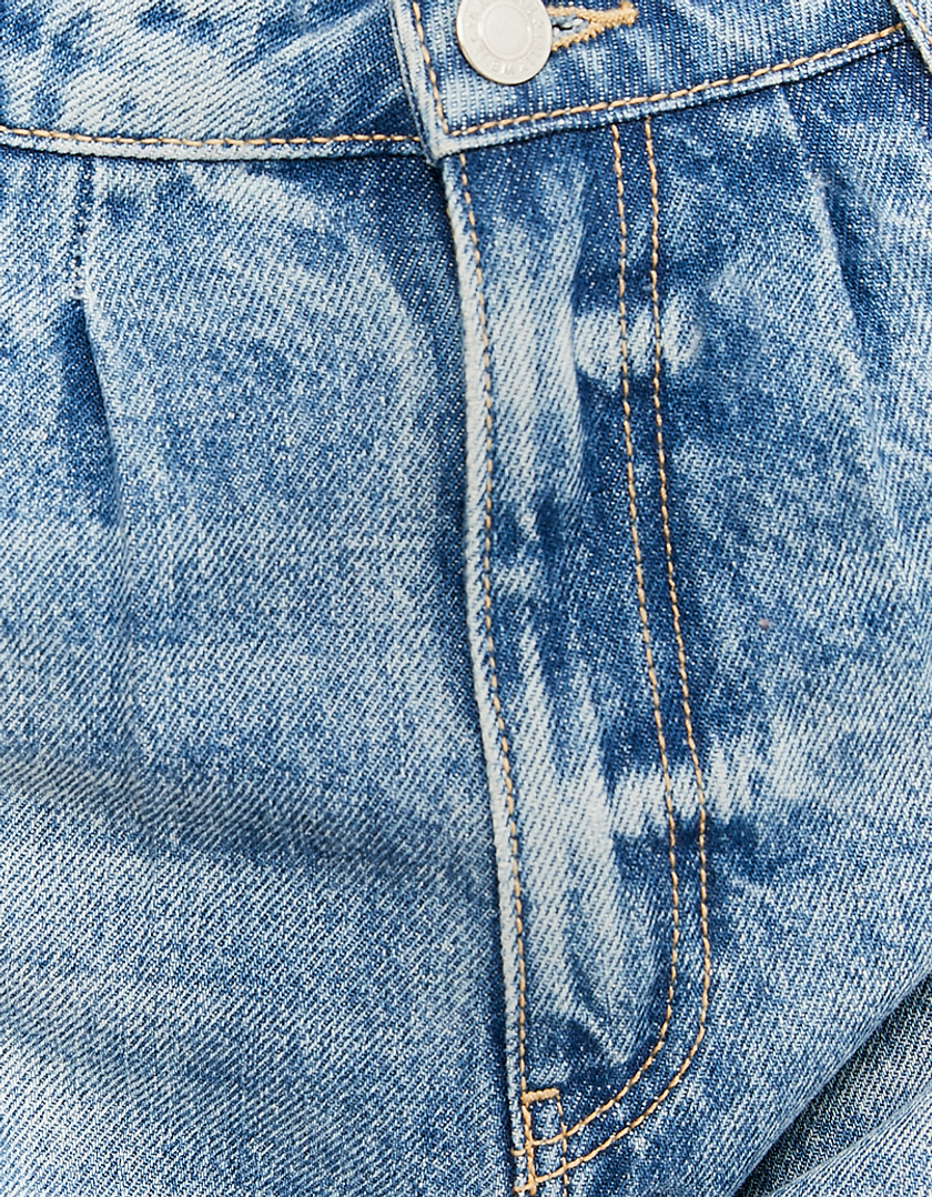 TALLY WEiJL, Shorts di Jeans Slouchy a Vita Alta for Women