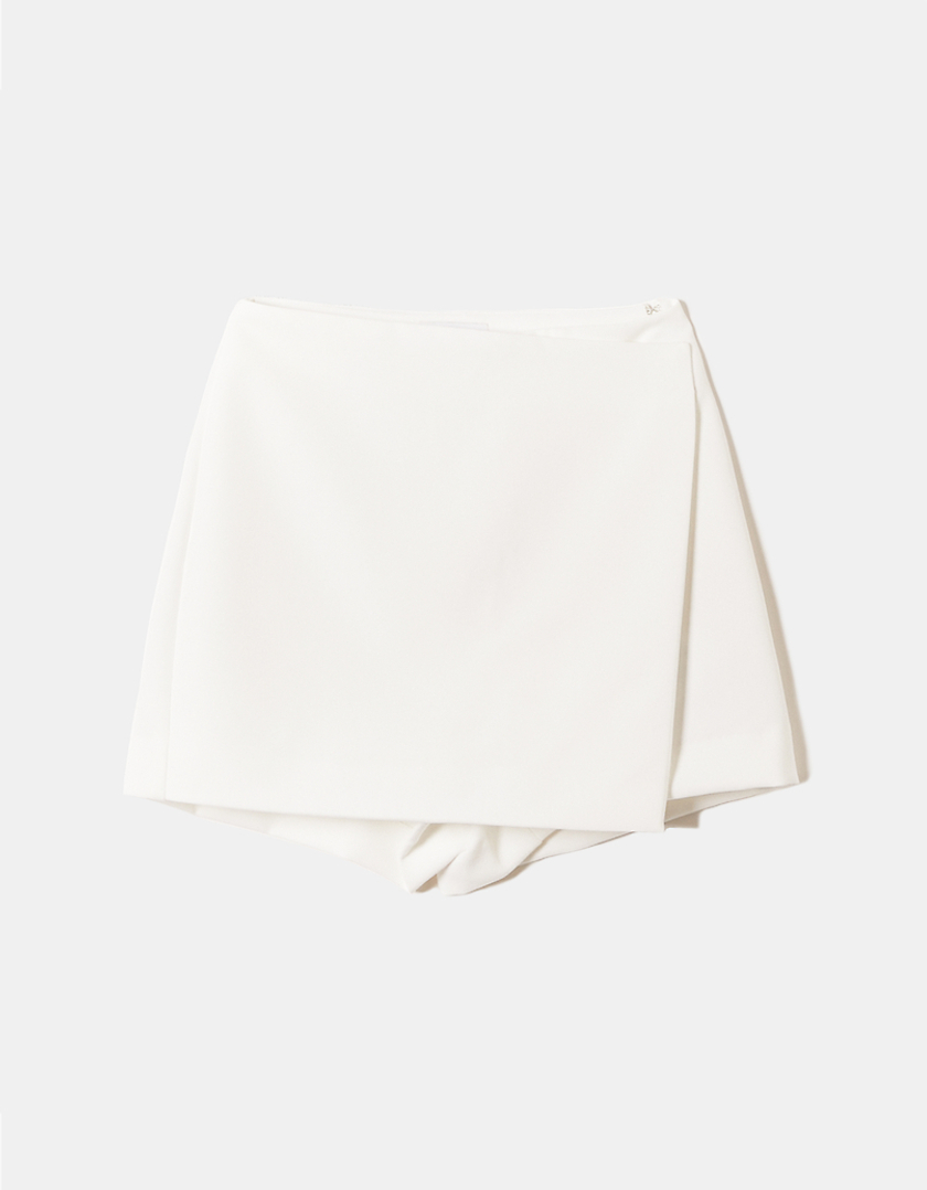 TALLY WEiJL, Weißer Minirock mit Shorts for Women