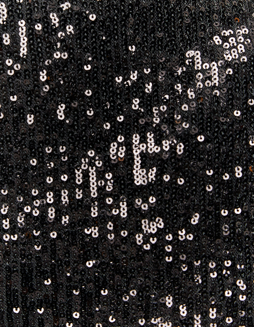 Pailletten Shorts voor Vrouwen Hoge Taille Elastische Sprankelende Rechte Pijpen Korte Glitter Sparkle Hot Pants Solid Party Zwart, Zwart, XL