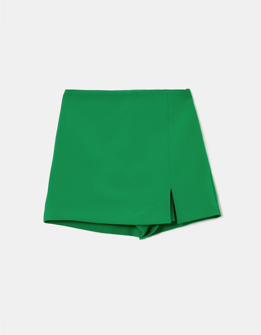 TALLY WEiJL, Green Mini Skort for Women