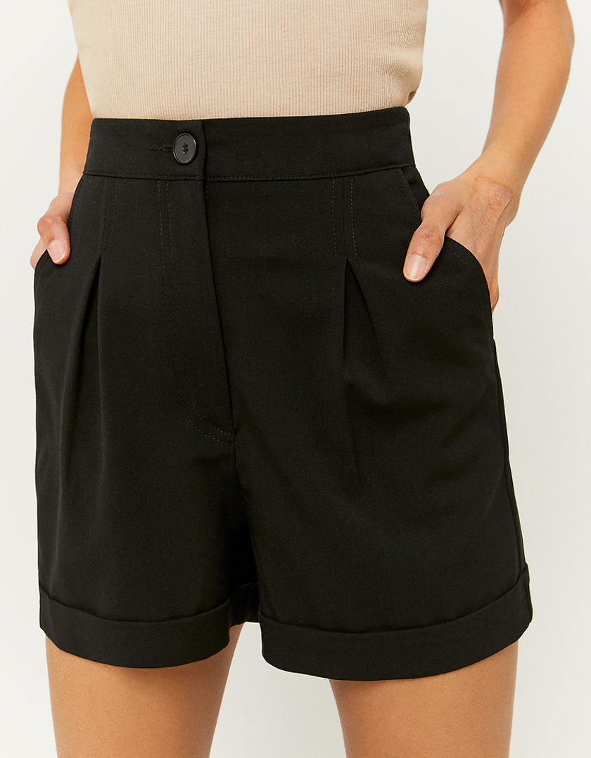 TALLY WEiJL, High Waist Black Shorts for Women