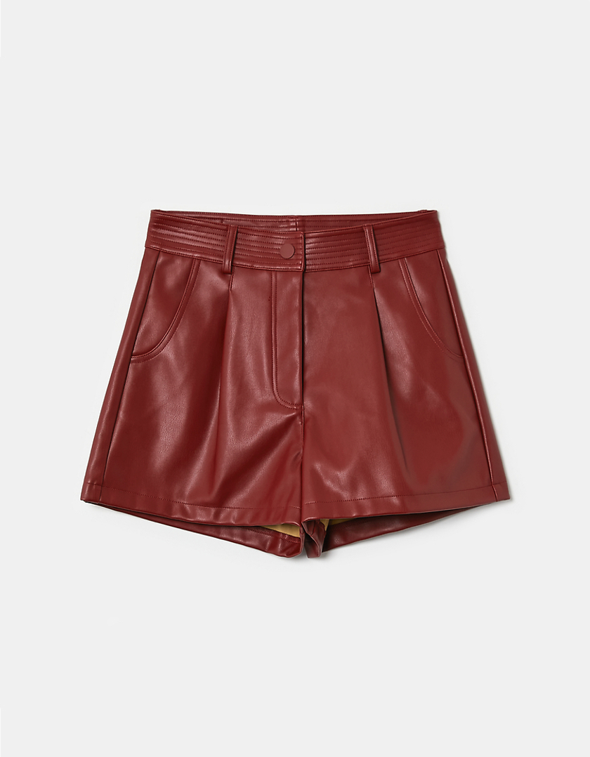 TALLY WEiJL, Faux Leather Shorts for Women