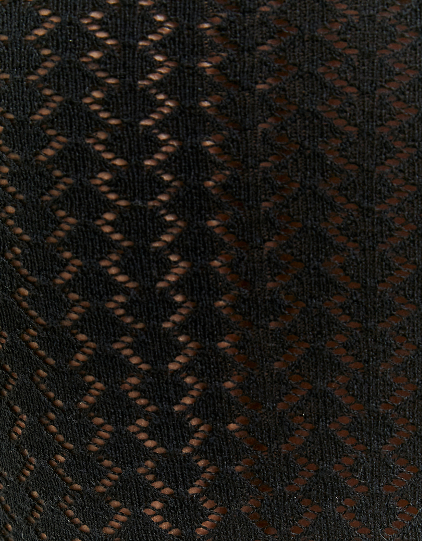 TALLY WEiJL, Black Knitted Maxi Skirt for Women