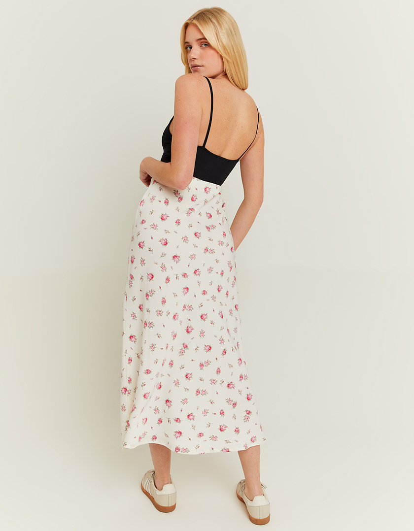 TALLY WEiJL, Floral Loose Midi Skirt for Women