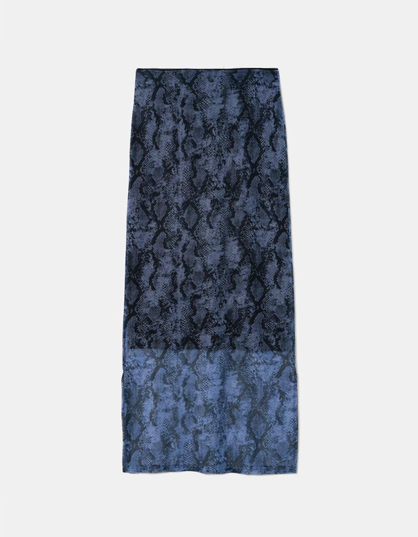 TALLY WEiJL, Blue Maxi Printed Skirt for Women