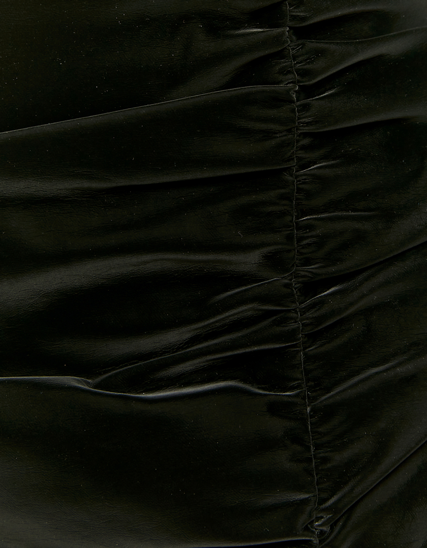 TALLY WEiJL, Μαύρη Μίνι φούστα από οικολογικό δέρμα for Women