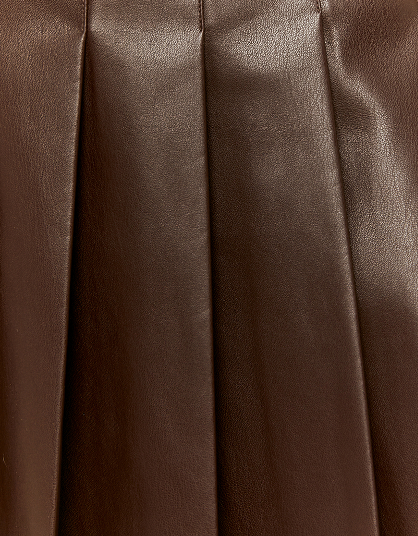 TALLY WEiJL, Brown Mini Faux leather Skirt for Women