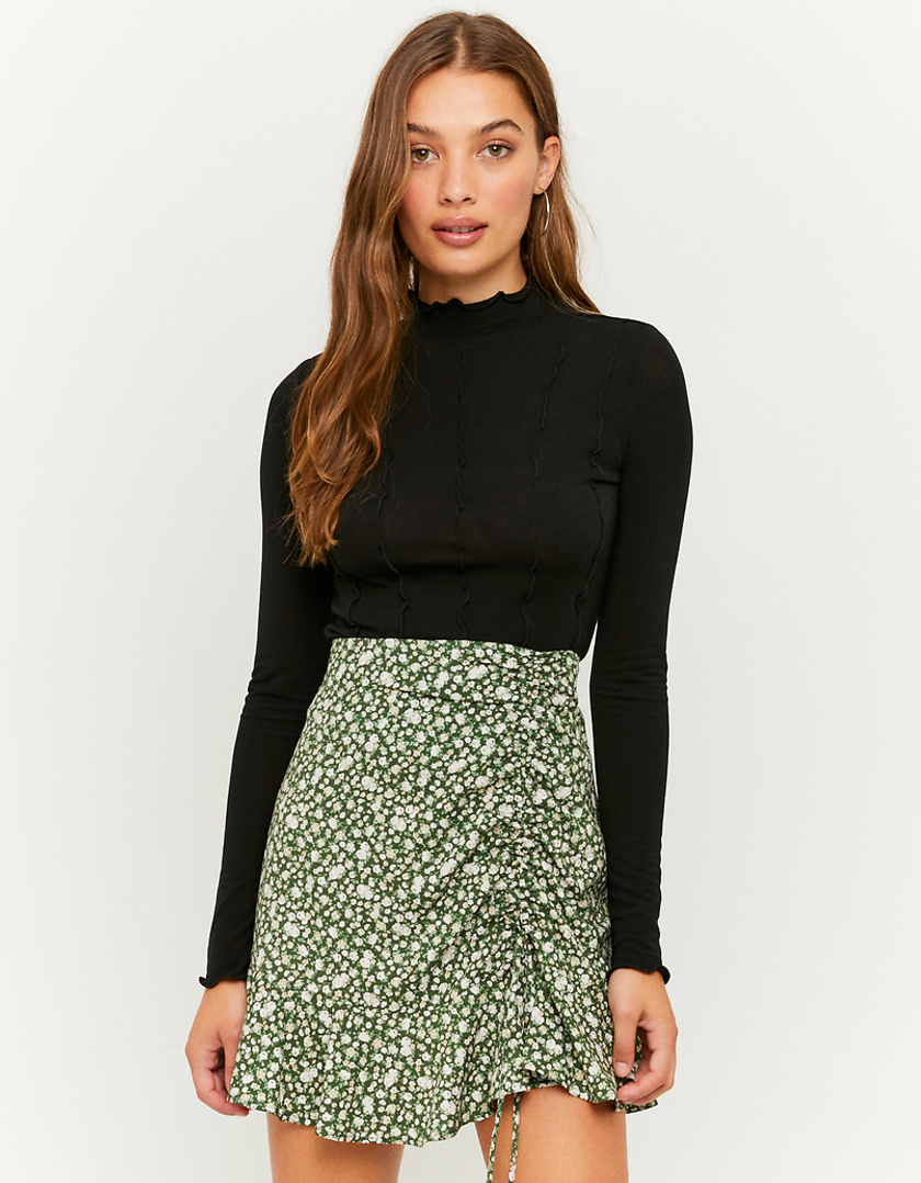 TALLY WEiJL, Floral Print Mini Skirt for Women