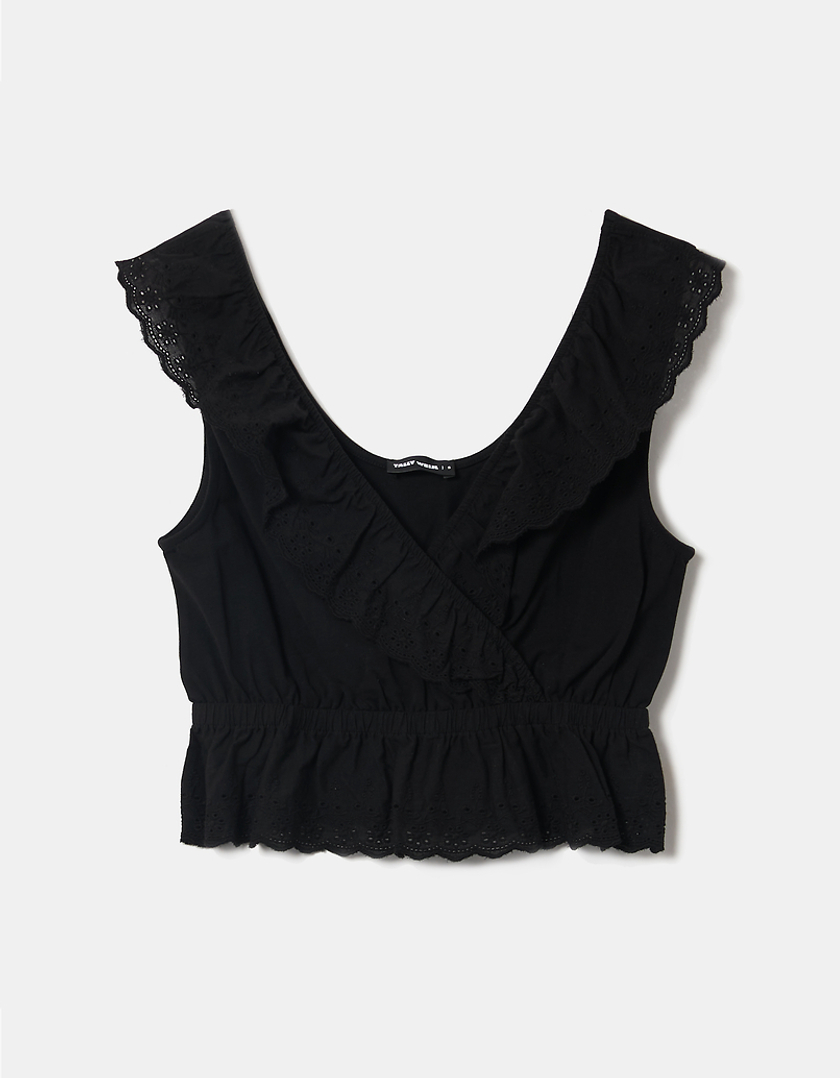 TALLY WEiJL, Cropped Top With Embroidery for Women