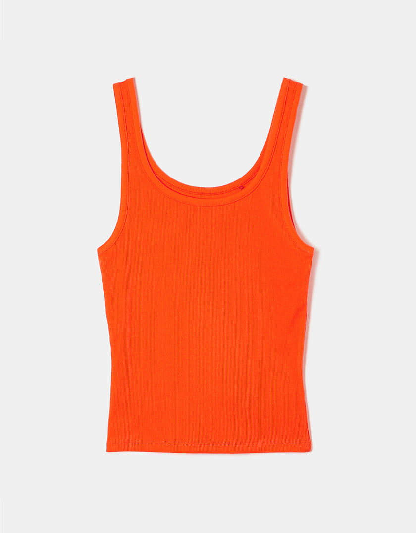 TALLY WEiJL, Basic Ribbed Tank Top for Women
