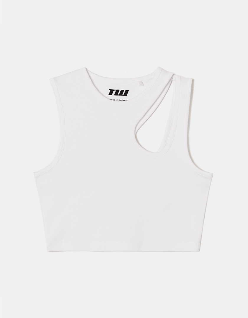TALLY WEiJL, Cut Out Cropped Top for Women