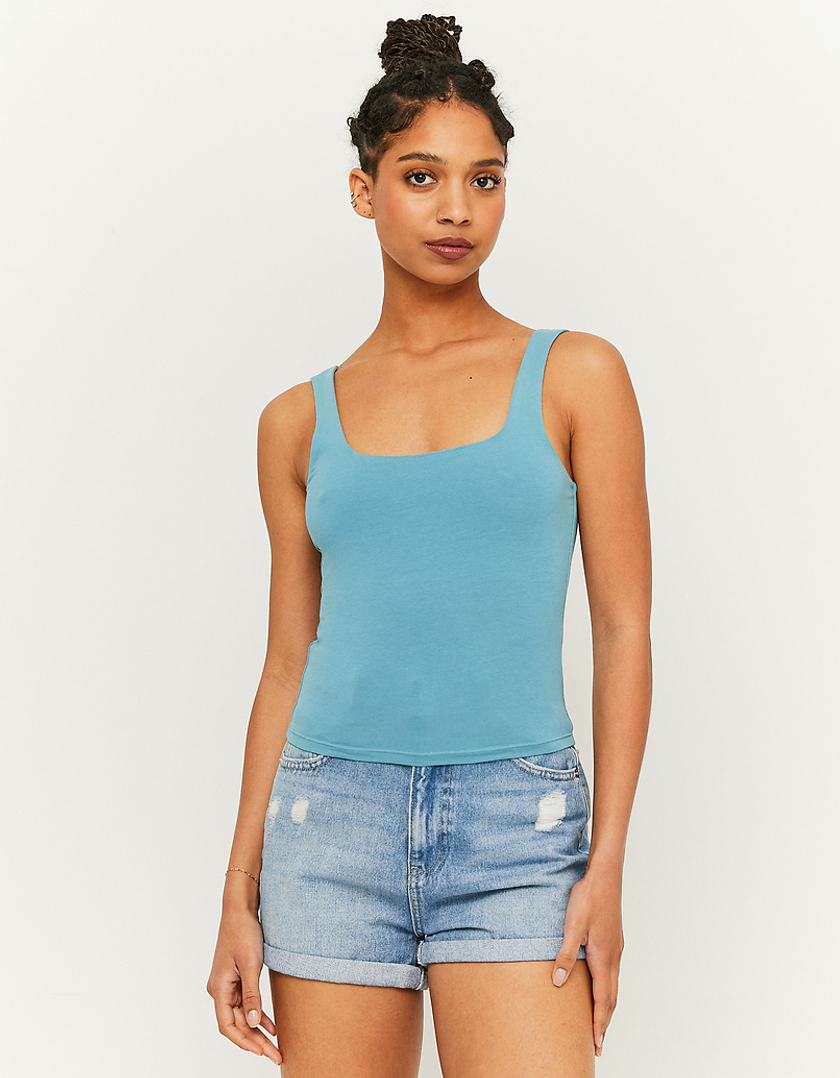 Lot De 3 Débardeurs Femme Sans Manches - Tissu Doux Type Soie Glacée, Col En U | Basique, Confortable, Pour L'été, La Plage