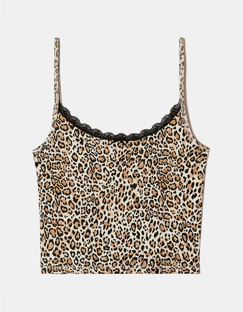womens animal print tank